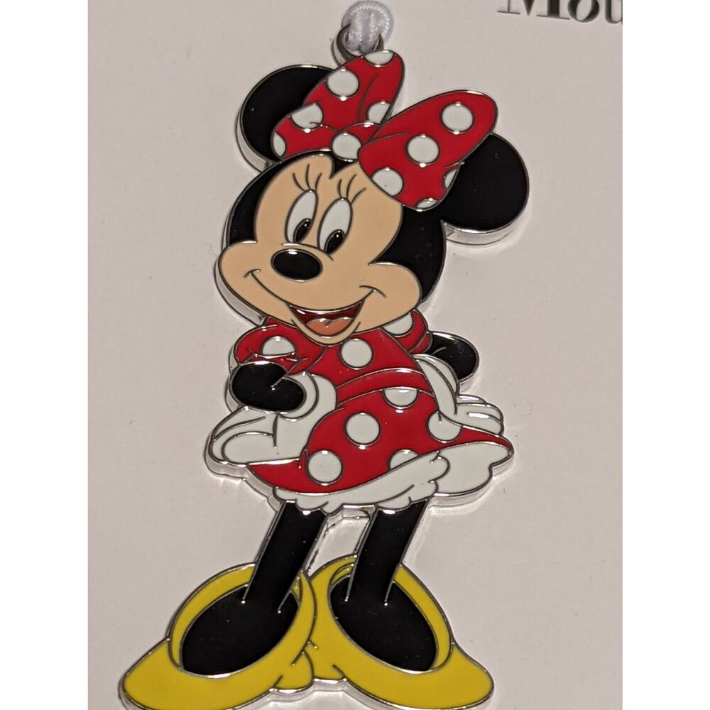 Hallmark Minnie Mouse Metal & Enamel Ornament Decoration Disney Character